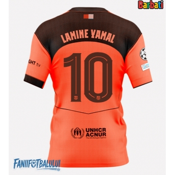 Barcelona Lamine Yamal #10 Tricou Fotbal Replică 2025-26 Barbati Treilea